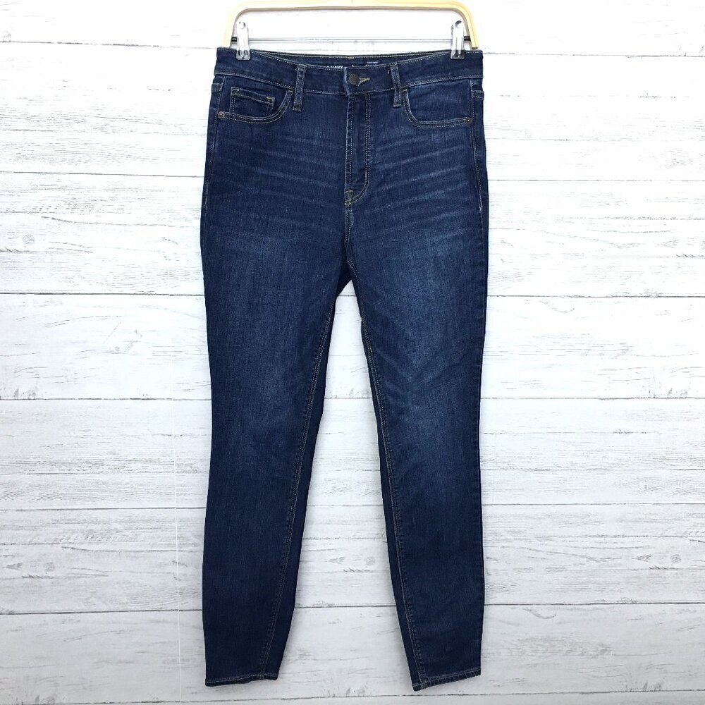 Old Navy Women's Jeans Rockstar Super Skinny Jeans High Rise size 8L length 29"